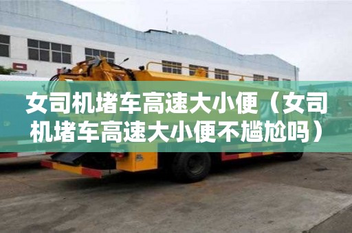 女司机堵车高速大小便（女司机堵车高速大小便不尴尬吗）