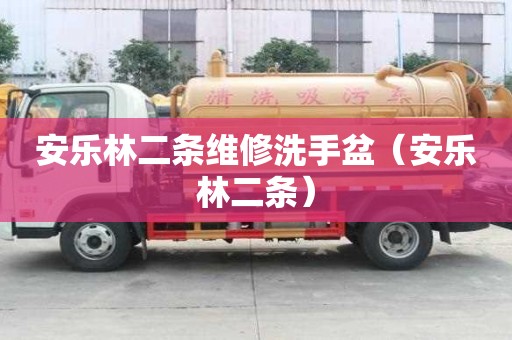 安乐林二条维修洗手盆（安乐林二条）