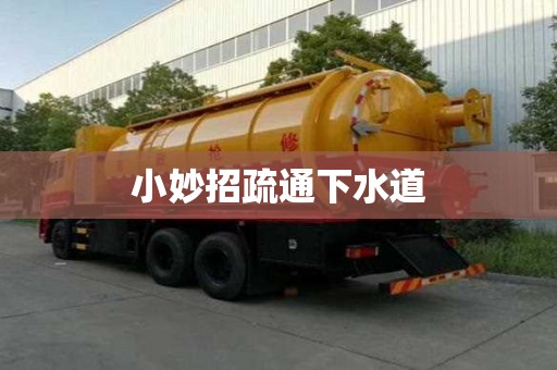 小妙招疏通下水道 小妙招疏通下水道