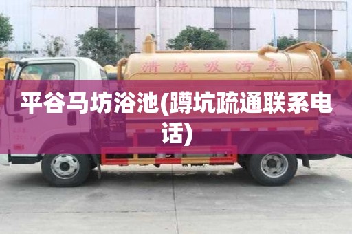 平谷马坊浴池(蹲坑疏通联系电话) 平谷马坊浴池(蹲坑疏通联系电话)