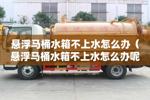 悬浮马桶水箱不上水怎么办（悬浮马桶水箱不上水怎么办呢）