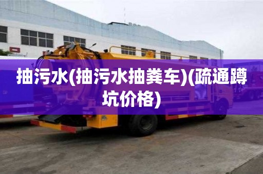 抽污水(抽污水抽粪车)(疏通蹲坑价格) 抽污水(抽污水抽粪车)(疏通蹲坑价格)