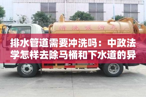 排水管道需要冲洗吗：中政法学怎样去除马桶和下水道的异味