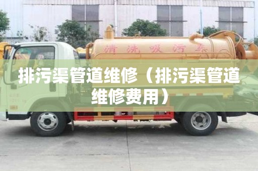排污渠管道维修(排污渠管道维修费用) 排污渠管道维修(排污渠管道维修费用)