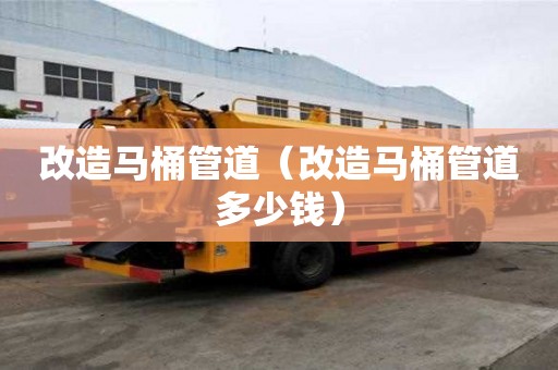 改造马桶管道（改造马桶管道多少钱）