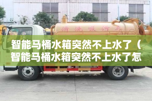 智能马桶水箱突然不上水了（智能马桶水箱突然不上水了怎么办）