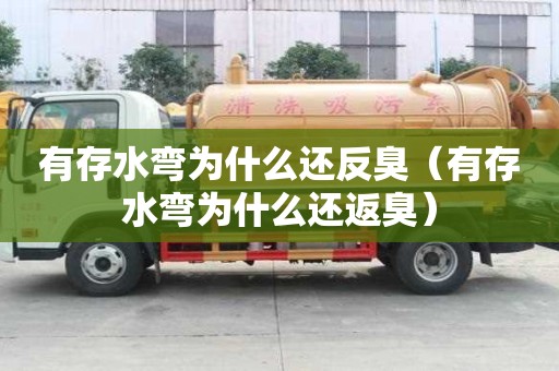 有存水弯为什么还反臭(有存水弯为什么还返臭) 有存水弯为什么还反臭(有存水弯为什么还返臭)