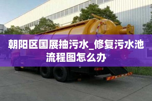 朝阳区国展抽污水_修复污水池流程图怎么办