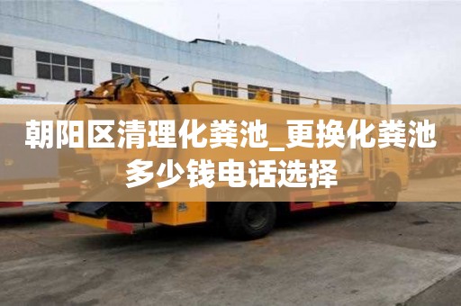 朝阳区清理化粪池_更换化粪池多少钱电话选择