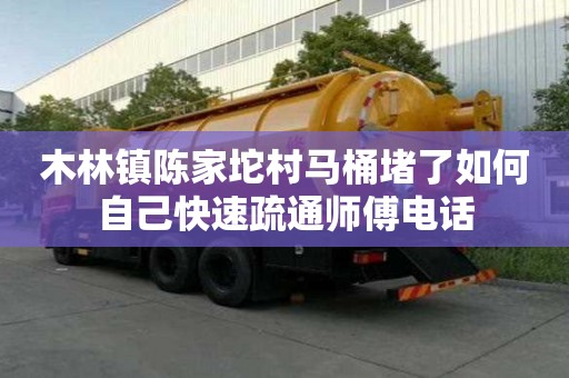 木林镇陈家坨村马桶堵了如何自己快速疏通师傅电话 木林镇陈家坨村马桶堵了如何自己快速疏通师傅电话