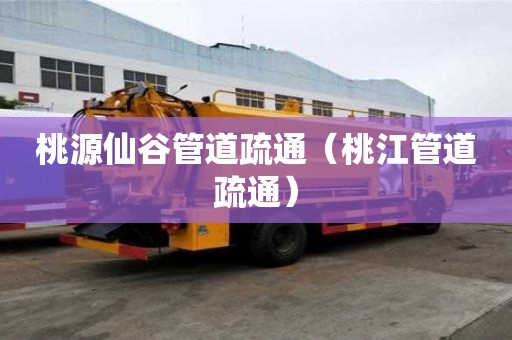桃源仙谷管道疏通（桃江管道疏通）