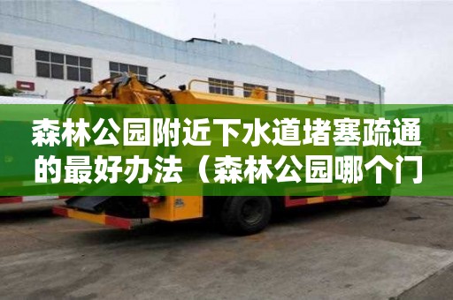 森林公园附近下水道堵塞疏通的最好办法（森林公园哪个门离水近）