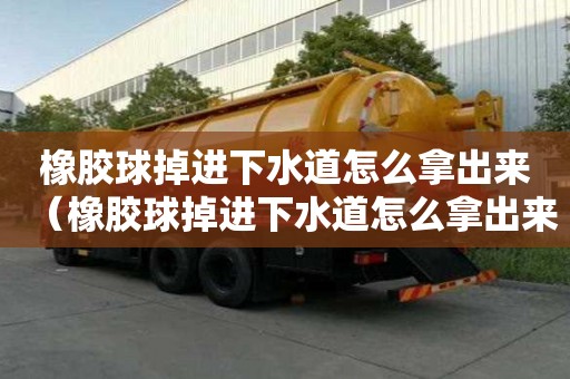 橡胶球掉进下水道怎么拿出来（橡胶球掉进下水道怎么拿出来视频）