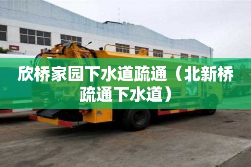 欣桥家园下水道疏通（北新桥疏通下水道）