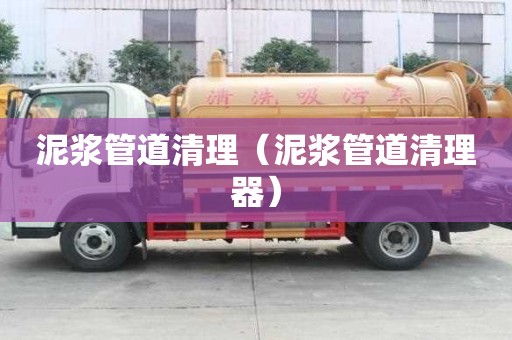 泥浆管道清理（泥浆管道清理器）