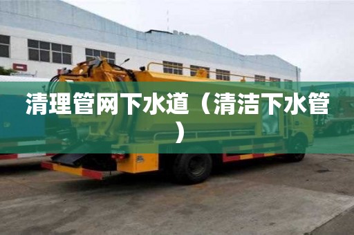 清理管网下水道(清洁下水管) 清理管网下水道(清洁下水管)