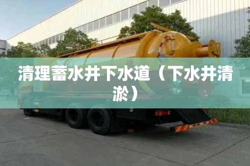 清理蓄水井下水道（下水井清淤）