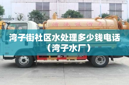 湾子街社区水处理多少钱电话（湾子水厂）