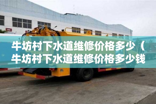 牛坊村下水道维修价格多少（牛坊村下水道维修价格多少钱）