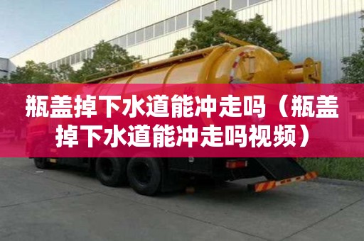 瓶盖掉下水道能冲走吗（瓶盖掉下水道能冲走吗视频）