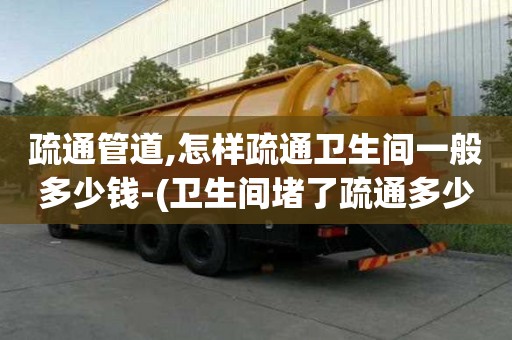 疏通管道,怎样疏通卫生间一般多少钱-(卫生间堵了疏通多少钱)