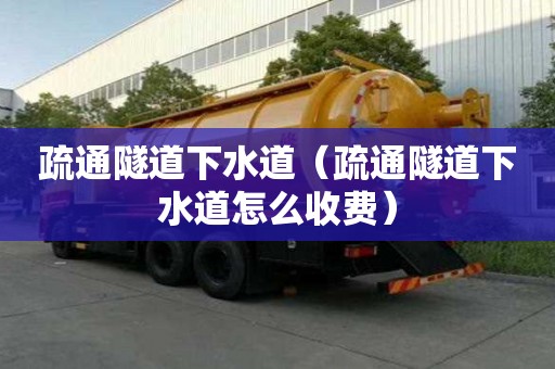 疏通隧道下水道(疏通隧道下水道怎么收费) 疏通隧道下水道(疏通隧道下水道怎么收费)