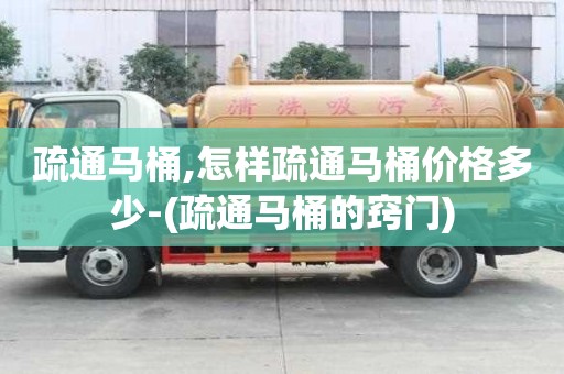 疏通马桶,怎样疏通马桶价格多少-(疏通马桶的窍门)