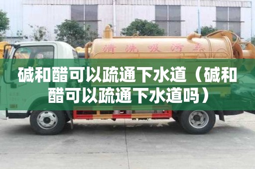 碱和醋可以疏通下水道（碱和醋可以疏通下水道吗）