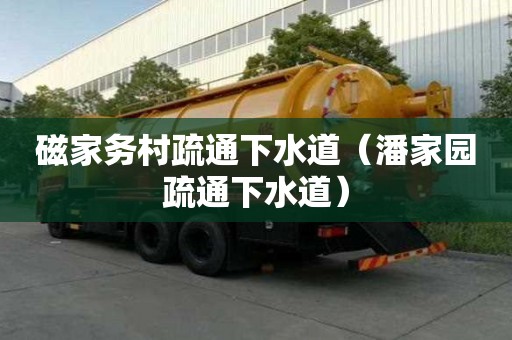 磁家务村疏通下水道（潘家园疏通下水道）