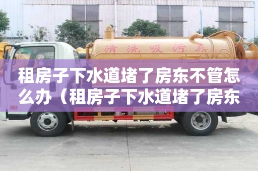 租房子下水道堵了房东不管怎么办(租房子下水道堵了房东不管怎么办呢) 租房子下水道堵了房东不管怎么办(租房子下水道堵了房东不管怎么办呢)