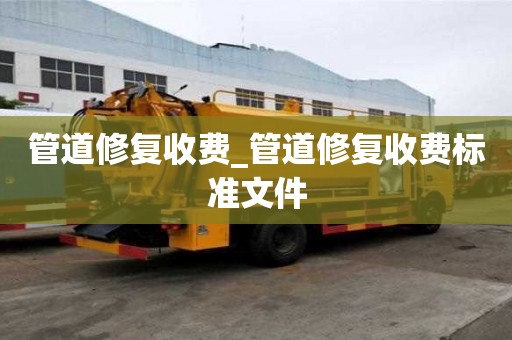 管道修复收费_管道修复收费标准文件