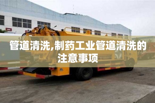 管道清洗,制药工业管道清洗的注意事项