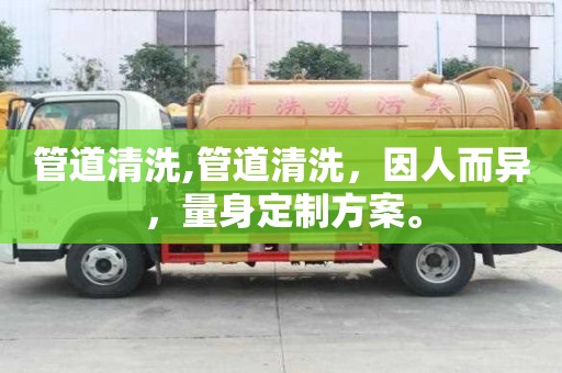 管道清洗,管道清洗，因人而异，量身定制方案。