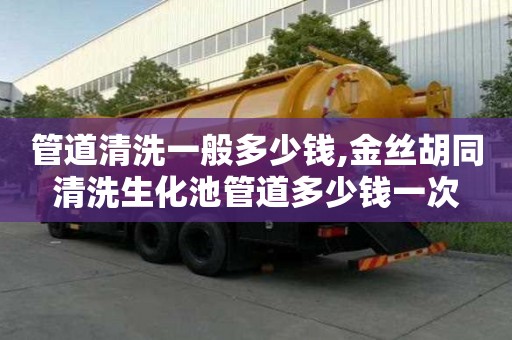 管道清洗一般多少钱,金丝胡同清洗生化池管道多少钱一次