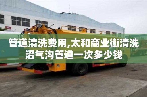 管道清洗费用,太和商业街清洗沼气沟管道一次多少钱
