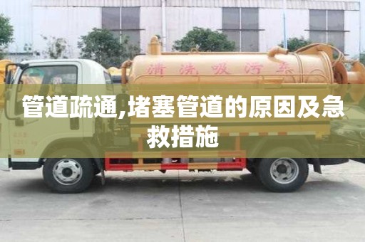 管道疏通,堵塞管道的原因及急救措施