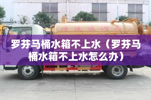 罗芬马桶水箱不上水（罗芬马桶水箱不上水怎么办）