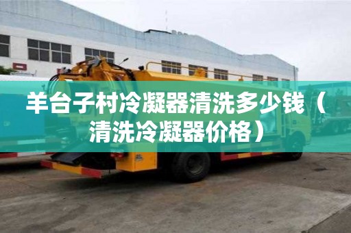 羊台子村冷凝器清洗多少钱（清洗冷凝器价格）