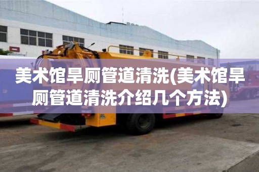 美术馆旱厕管道清洗(美术馆旱厕管道清洗介绍几个方法)