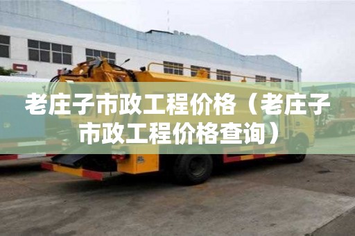 老庄子市政工程价格（老庄子市政工程价格查询）