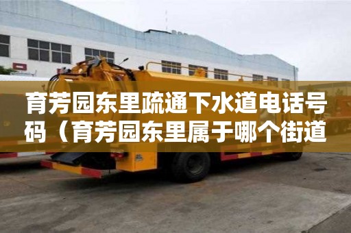 育芳园东里疏通下水道电话号码（育芳园东里属于哪个街道）