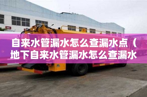自来水管漏水怎么查漏水点（地下自来水管漏水怎么查漏水点）