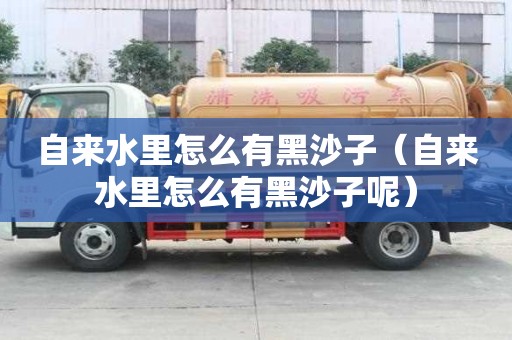 自来水里怎么有黑沙子（自来水里怎么有黑沙子呢）