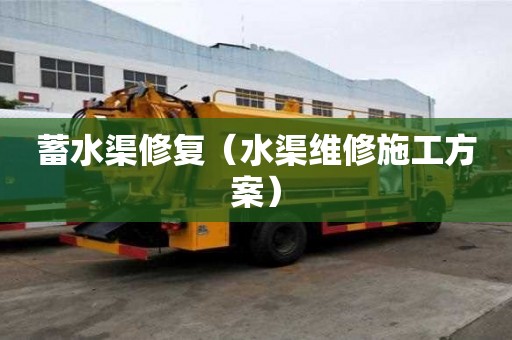 蓄水渠修复（水渠维修施工方案）