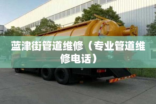蓝津街管道维修（专业管道维修电话）