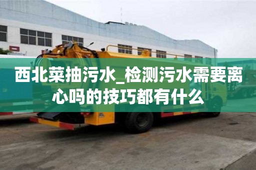 西北菜抽污水_检测污水需要离心吗的技巧都有什么