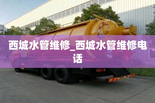 西城水管维修_西城水管维修电话