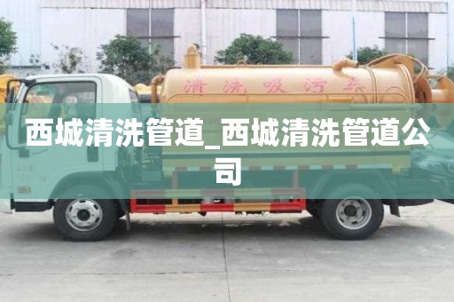 西城清洗管道_西城清洗管道公司