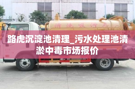 路虎沉淀池清理_污水处理池清淤中毒市场报价