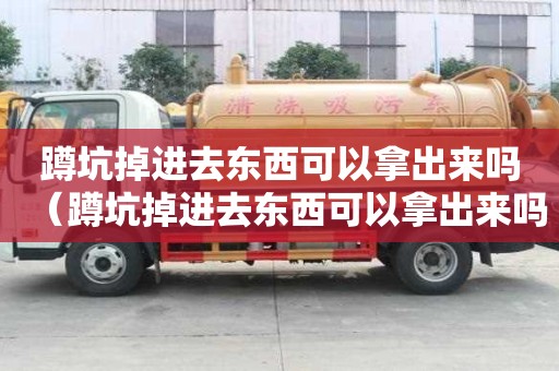 蹲坑掉进去东西可以拿出来吗（蹲坑掉进去东西可以拿出来吗?）